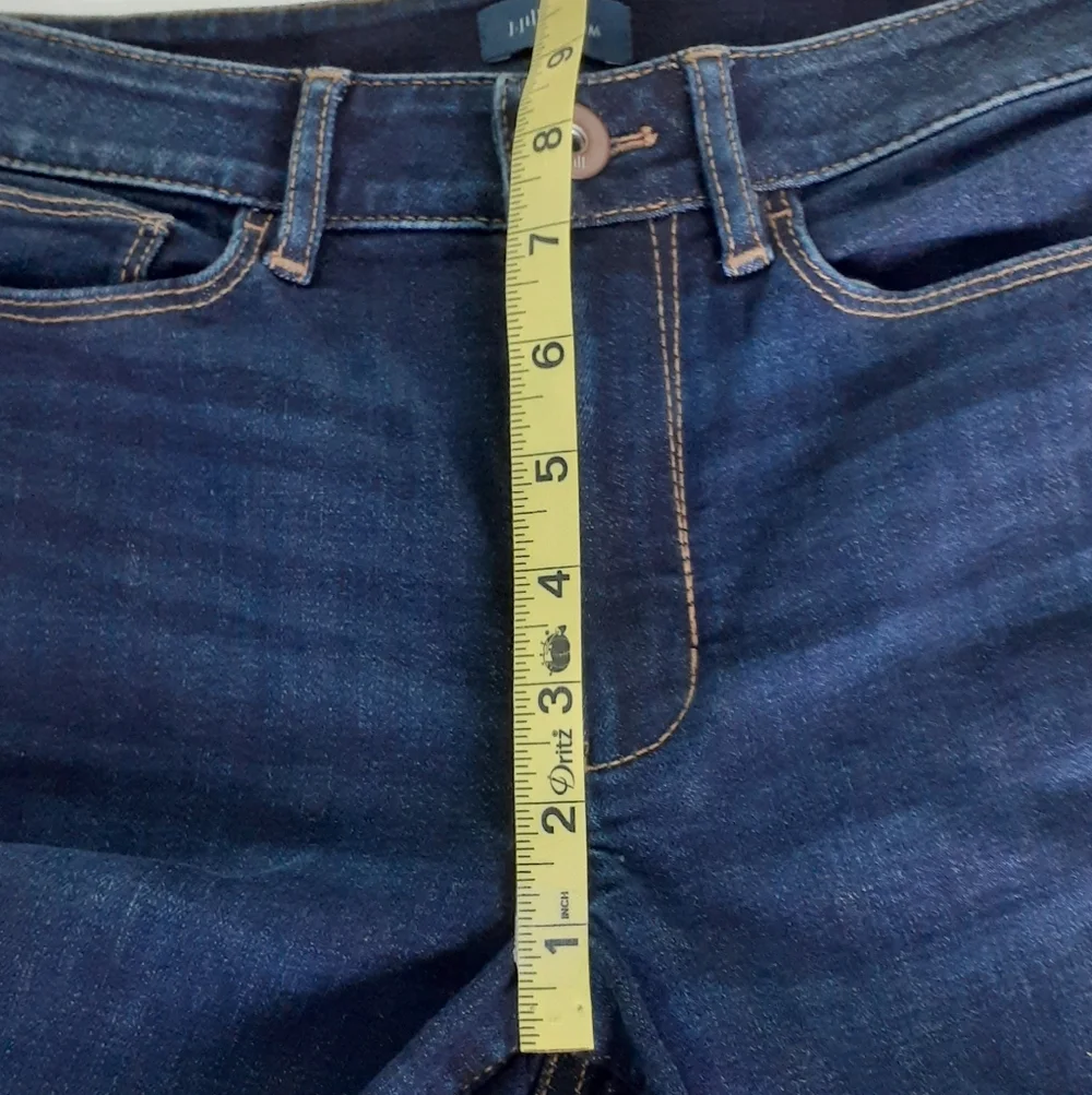 J. Jill Dark Blue Jeans. Size 6. Excellent Condition. - Picture 6 of 7